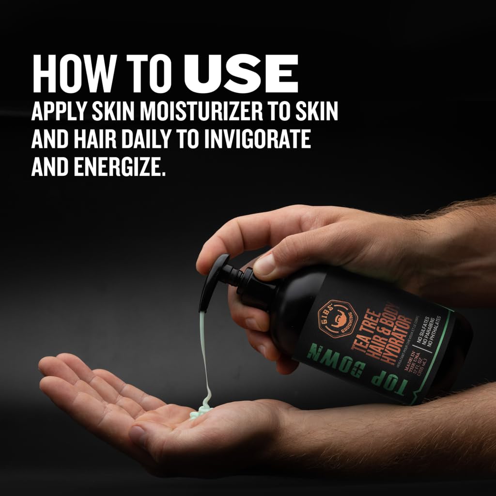 GIBS applied to hair mid-lengths demonstrating frizz control and lightweight finish