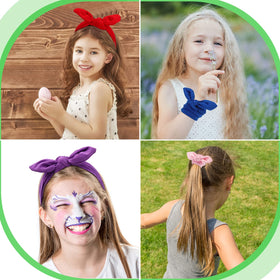 Giegxin child wearing headband demonstrating secure comfortable fit
