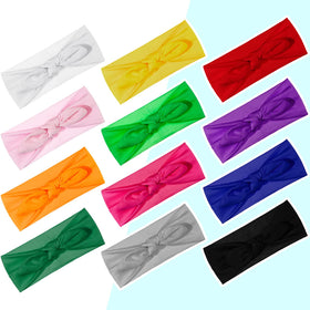 Giegxin headband next to child hand showing size and stretch