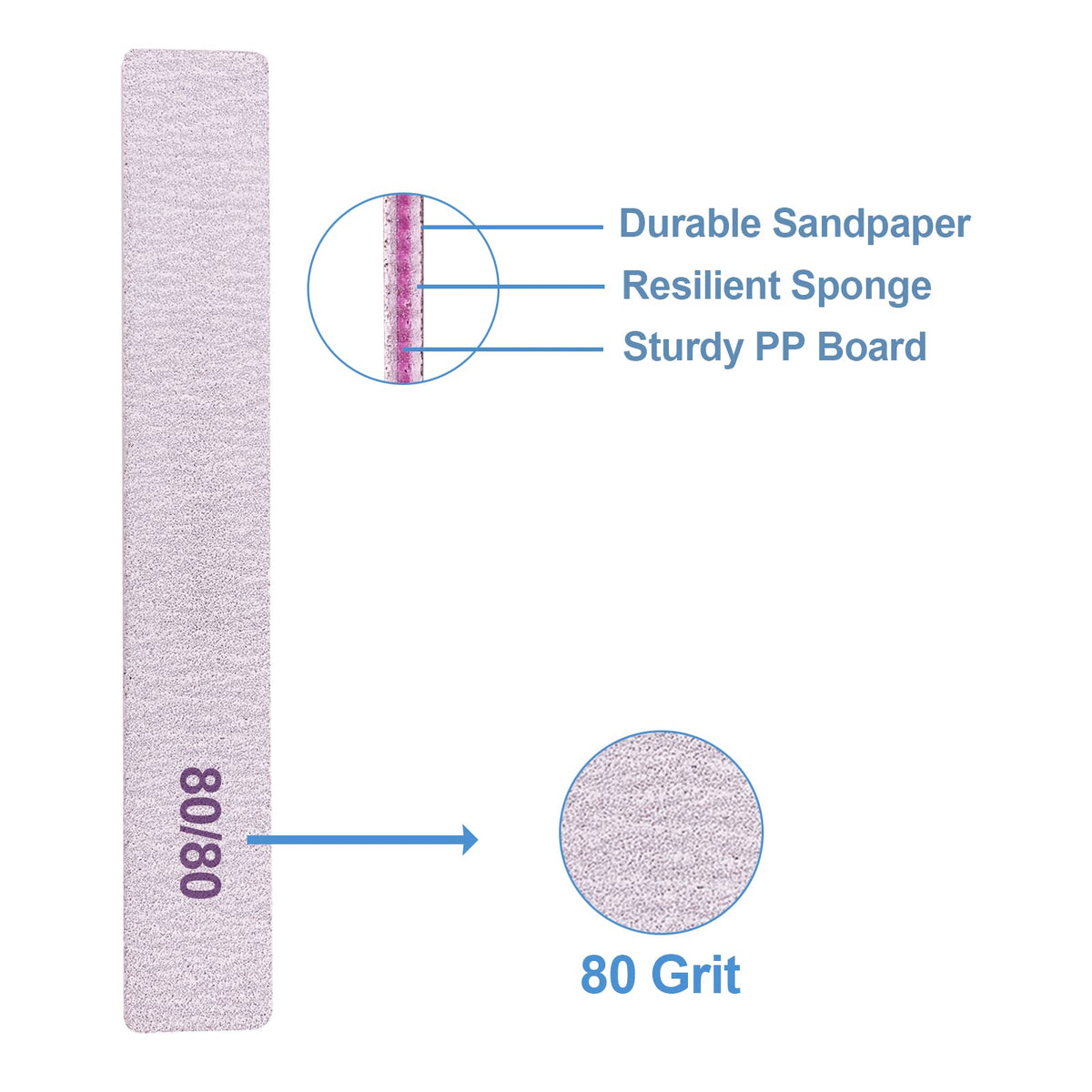GigaGround file held in hand demonstrating ergonomic grip and comfortable control