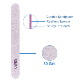 GigaGround side profile showing file thickness and rigid core