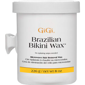 GIGI front jar view showing label and 8 oz size for easy identification and selection