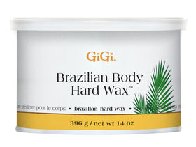 GIGI jar front view showing product and clear label for easy identification