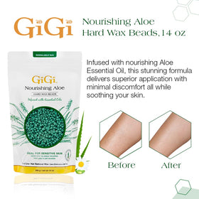 GIGI close-up of melted wax cream texture for smooth application