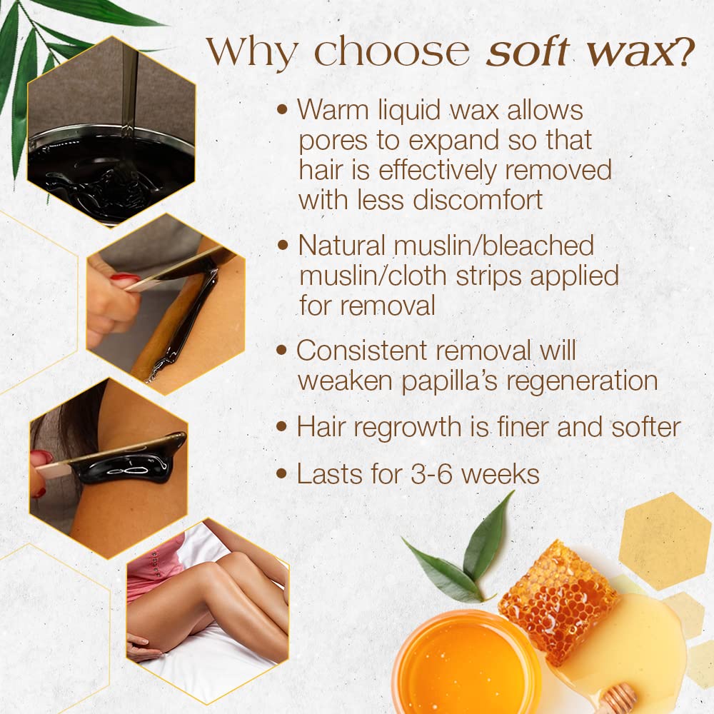 GIGI cloth strip removal showing smooth skin benefit after waxing