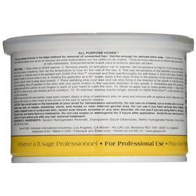 GIGI honee wax texture close-up displaying smooth honey-like consistency for easy spread
