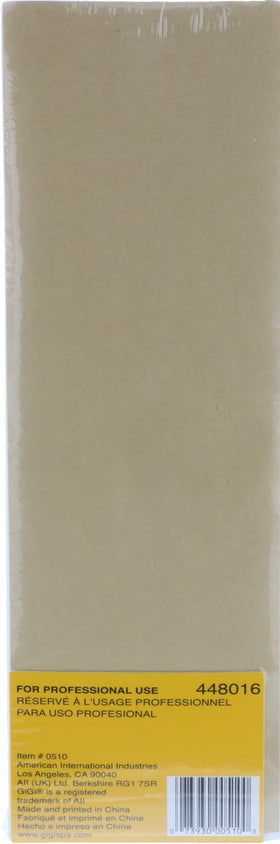 GIGI label and dimensions image highlighting 3x9 size for clear selection benefit