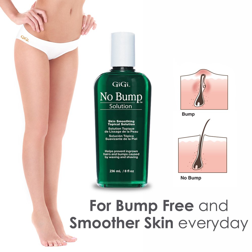 GiGi application on leg demonstrating smoothness after hair removal