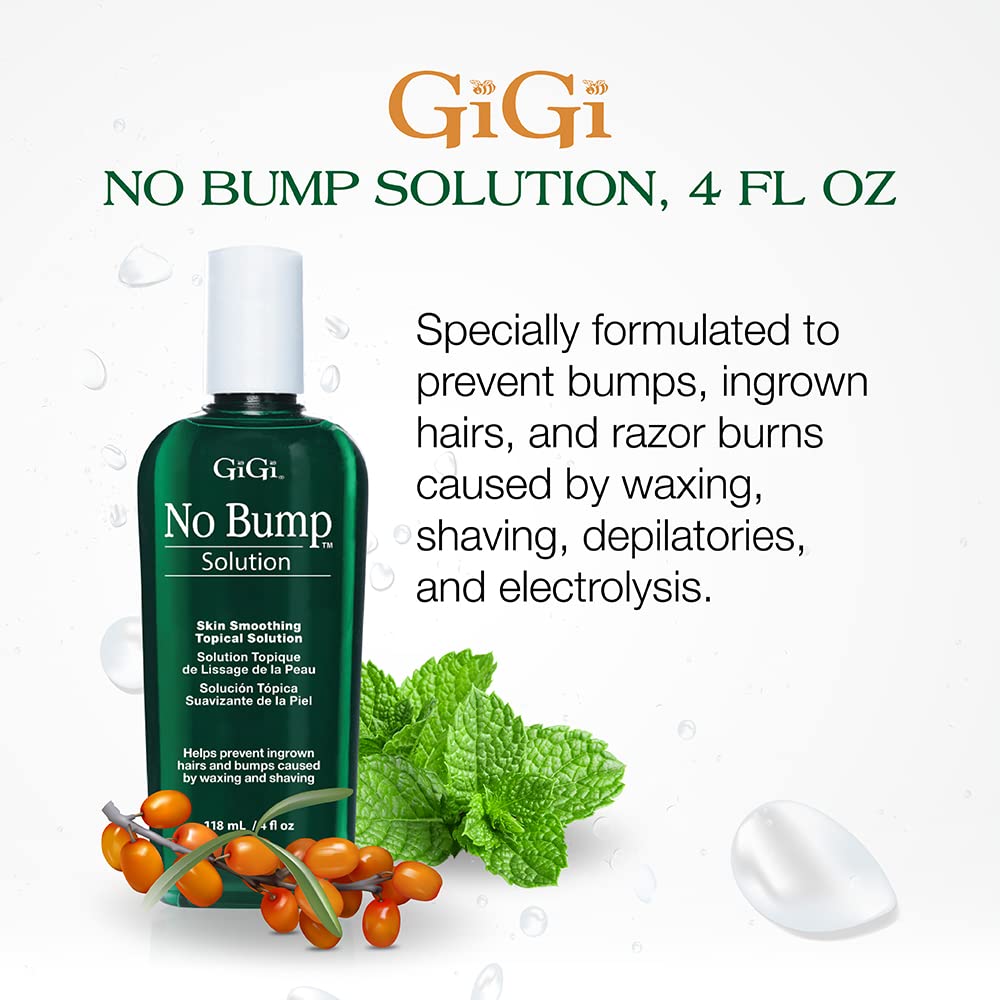 GIGI close-up of bottle nozzle highlighting easy application and leakproof design