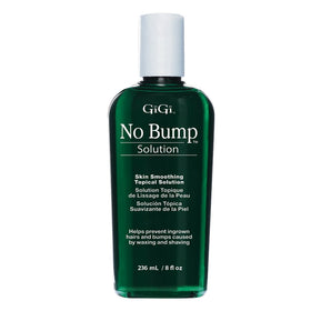 GiGi front bottle showing product and benefit of preventing bumps