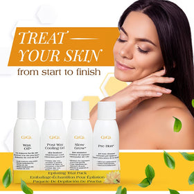 GIGI Pre Hon cleanser close-up highlighting texture and quick oil removal