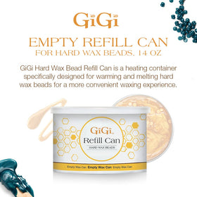 GIGI refill can close-up rim detail highlighting heat-resistant finish