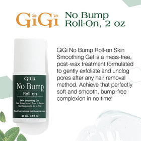GIGI roll-on roller tip closeup showing gel texture for precise, mess-free application