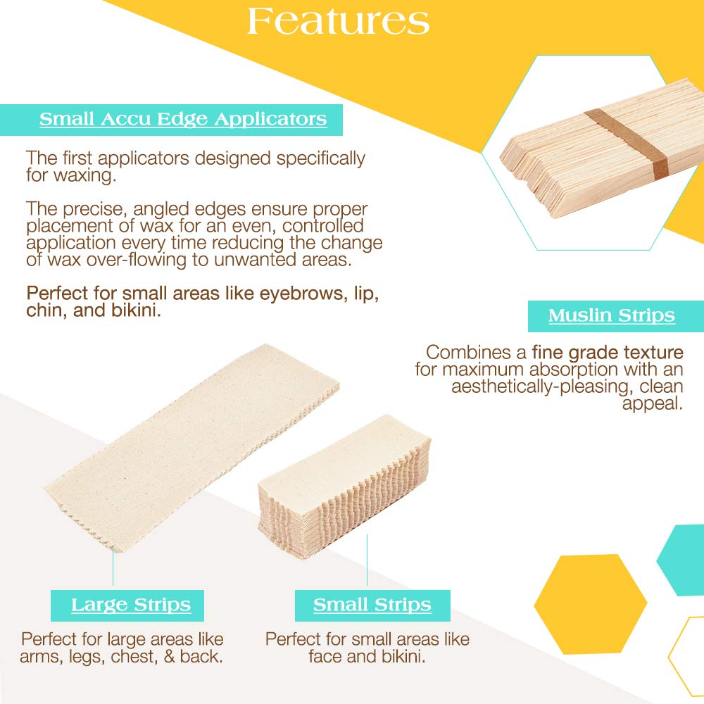 GIGI small accu edge applicator close-up for precise wax application