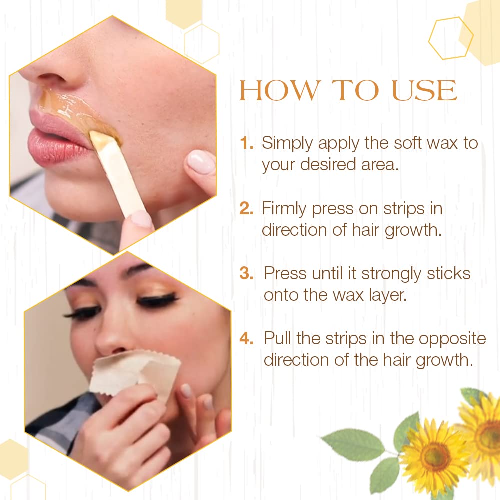 GIGI strip beside coin showing scale for small-area waxing