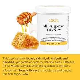 GIGI applying wax to arm close-up demonstrating controlled coverage and even grip