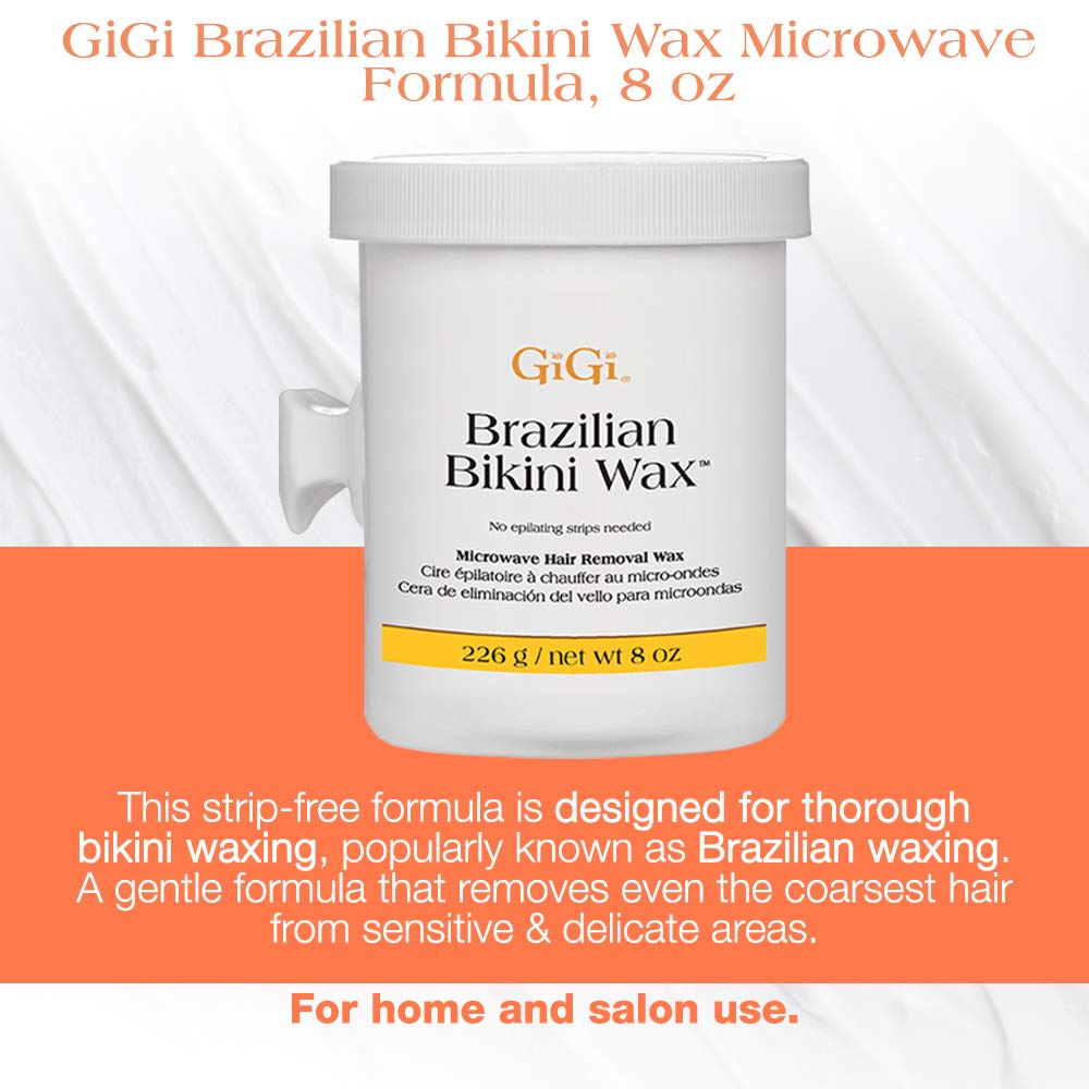 GIGI wax close-up texture showing smooth consistency for even application