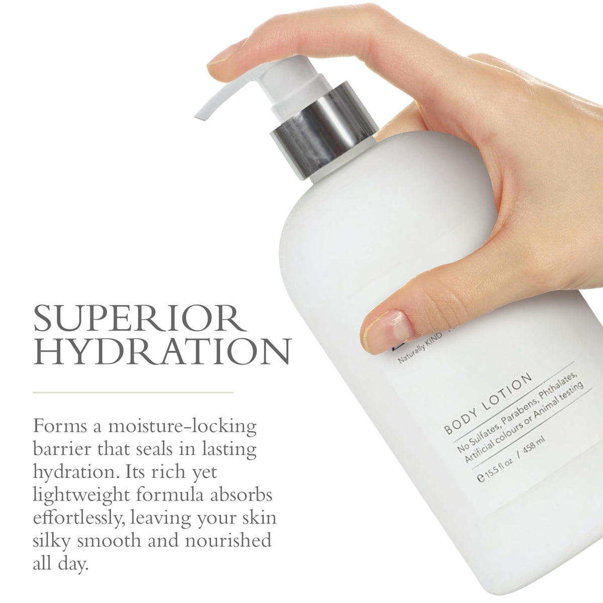 Gilchrist & Soames lotion texture close-up showing smooth, lightweight cream
