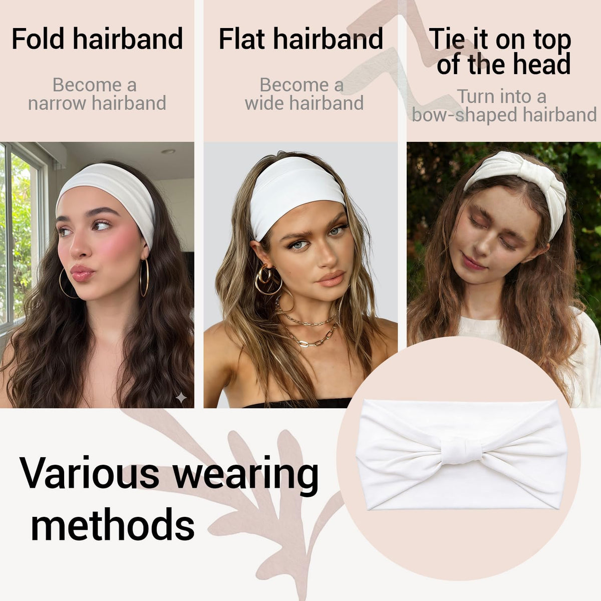 GiLi stack of six colorful headbands offering outfit-matching choices