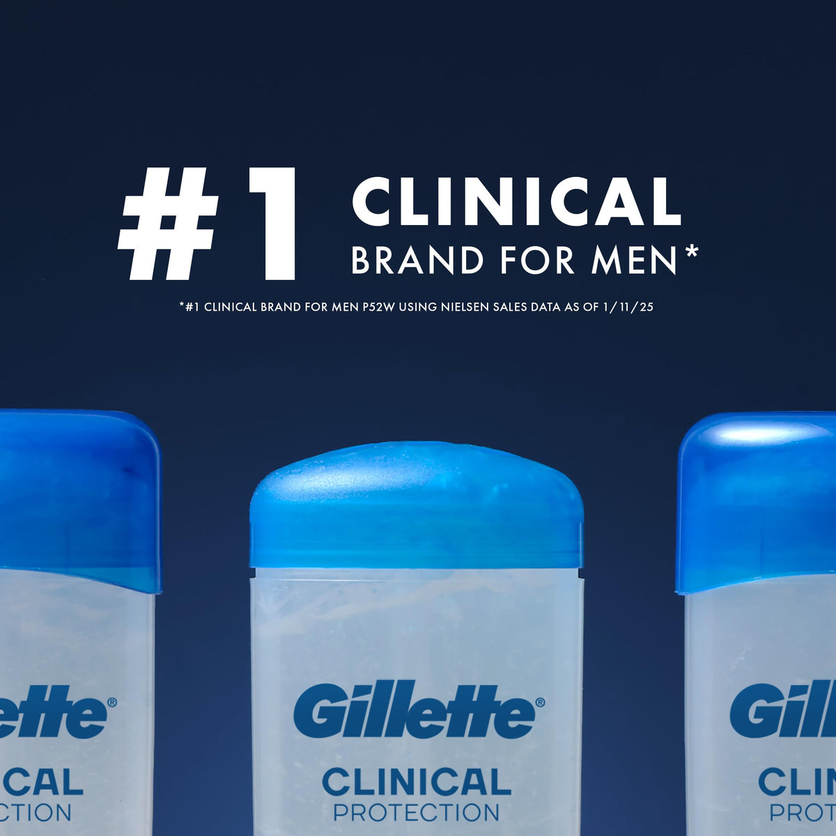 Gillette application underarm demonstration illustrating quick dry