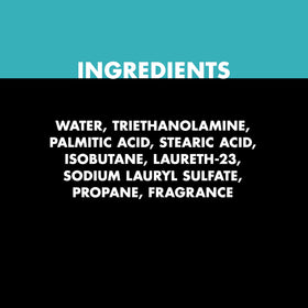Gillette product label close-up showing ingredients panel for informed buyers