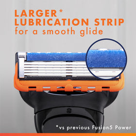 gillette Fusion5 in bathroom lifestyle illustrating everyday grooming ease