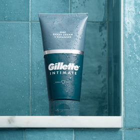 Gillette intimate in a bathroom lifestyle setting suggesting routine