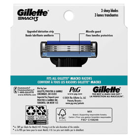 Gillette Mach3 lifestyle bathroom scene showing comfortable daily shaving routine
