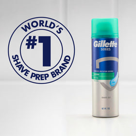 Gillette Mach3 razor applying gel for smoother, less irritating shaves