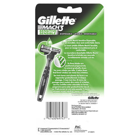 Gillette Mach3 sensitive lifestyle scene in bathroom for daily routine