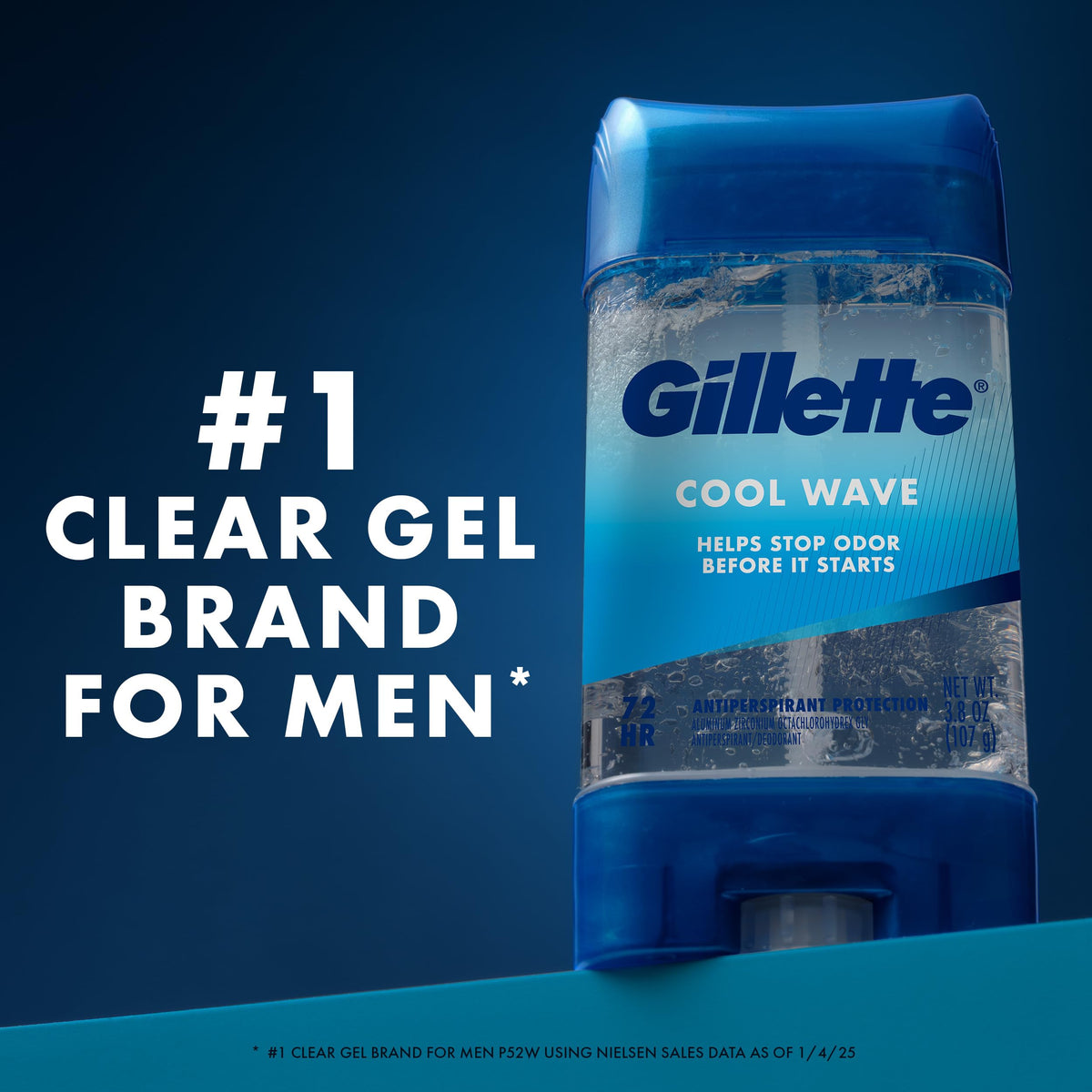 Gillette four-pack arrangement offering value and travel-ready benefit