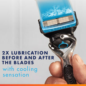 Gillette precision trimmer backside view for accurate edging and styling