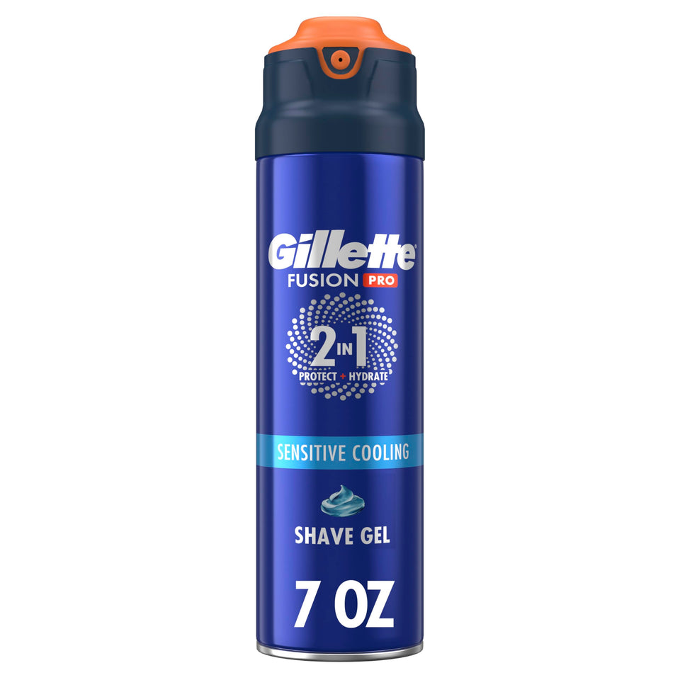 Gillette PRO front packaging shows product and benefits for a smooth shave