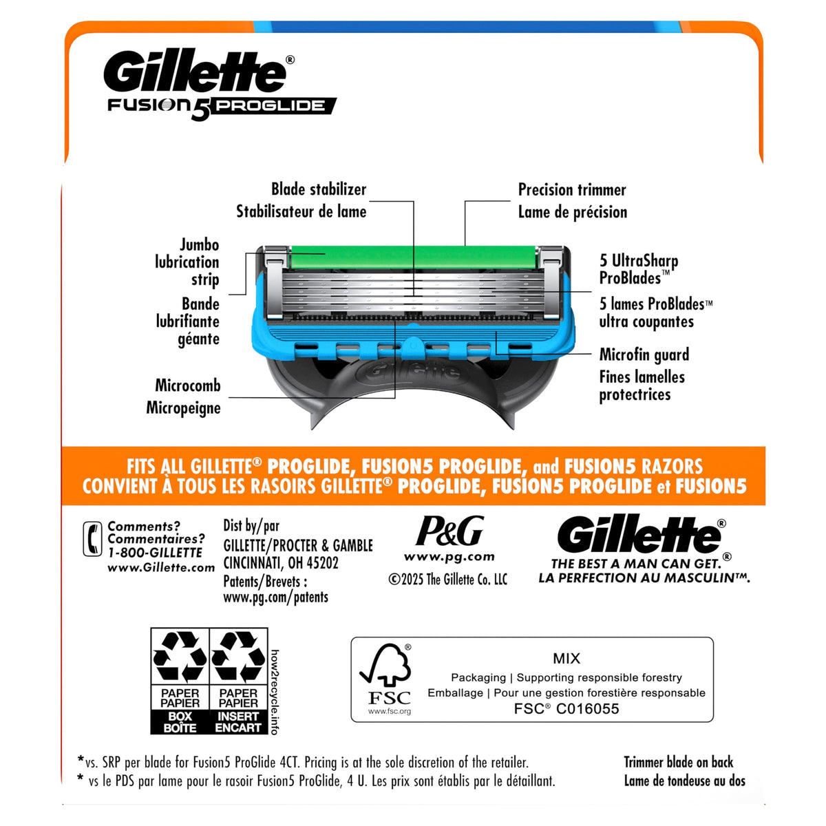 Gillette on bathroom shelf in lifestyle scene implying daily grooming routine