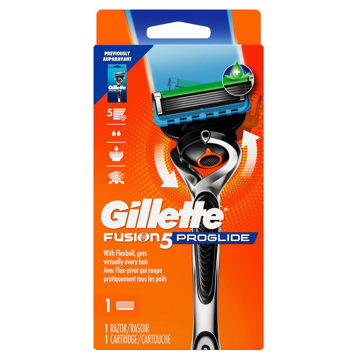 Gillette ProGlide on bathroom counter in lifestyle scene promoting everyday grooming