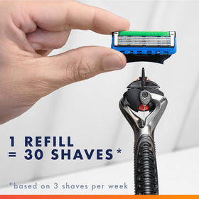 Gillette ProGlide Power staged in bathroom for effortless grooming routine