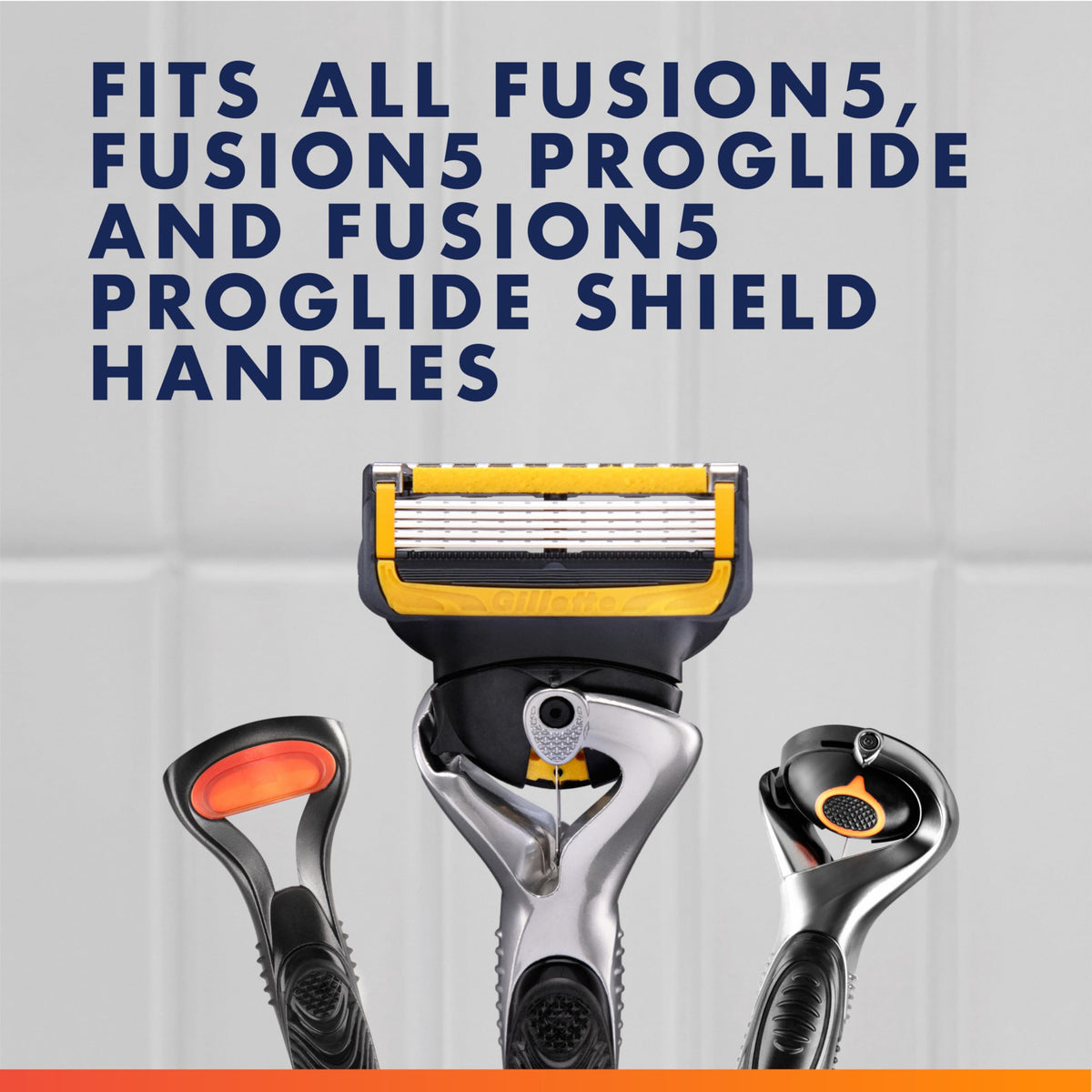 Gillette ProGlide Shield precision trimmer on cartridge back for styling edges