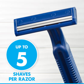 Gillette Sensor2 handle grip detail highlighting ergonomic comfort while shaving