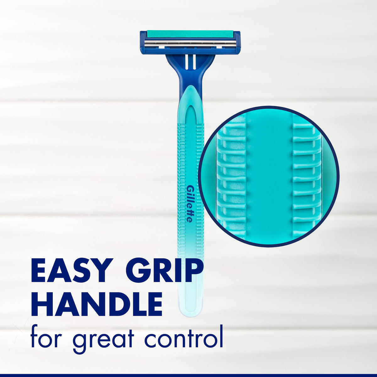 Gillette Sensor2 pivoting head in motion following facial contours precisely