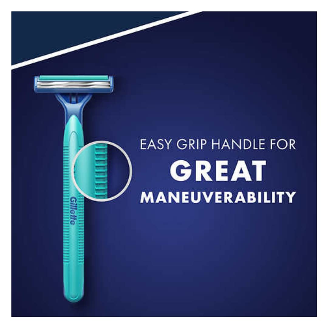 Gillette Sensor2 Plus blade edge macro illustrating chromium coating durability benefit