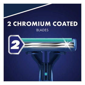 Gillette Sensor2 Plus Lubrastrip detail with water-activation benefit