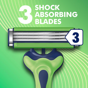 Gillette Sensor3 shaving lather in use illustrating gentle glide and coverage