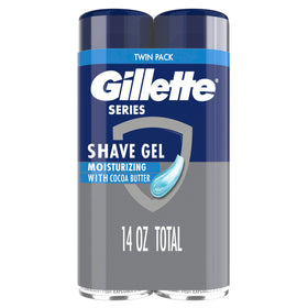 Gillette front packaging showing twin cans and branding for reliable hydration
