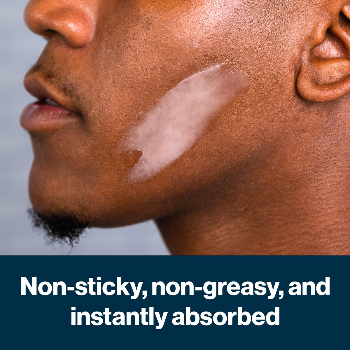 Gillette SkinGuard with shea butter and vitamin E visuals communicating nourishing ingredients