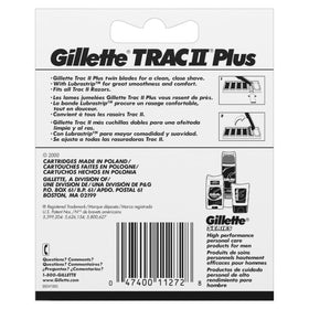 Gillette TRAC II Plus on bathroom counter in lifestyle scene for daily routine