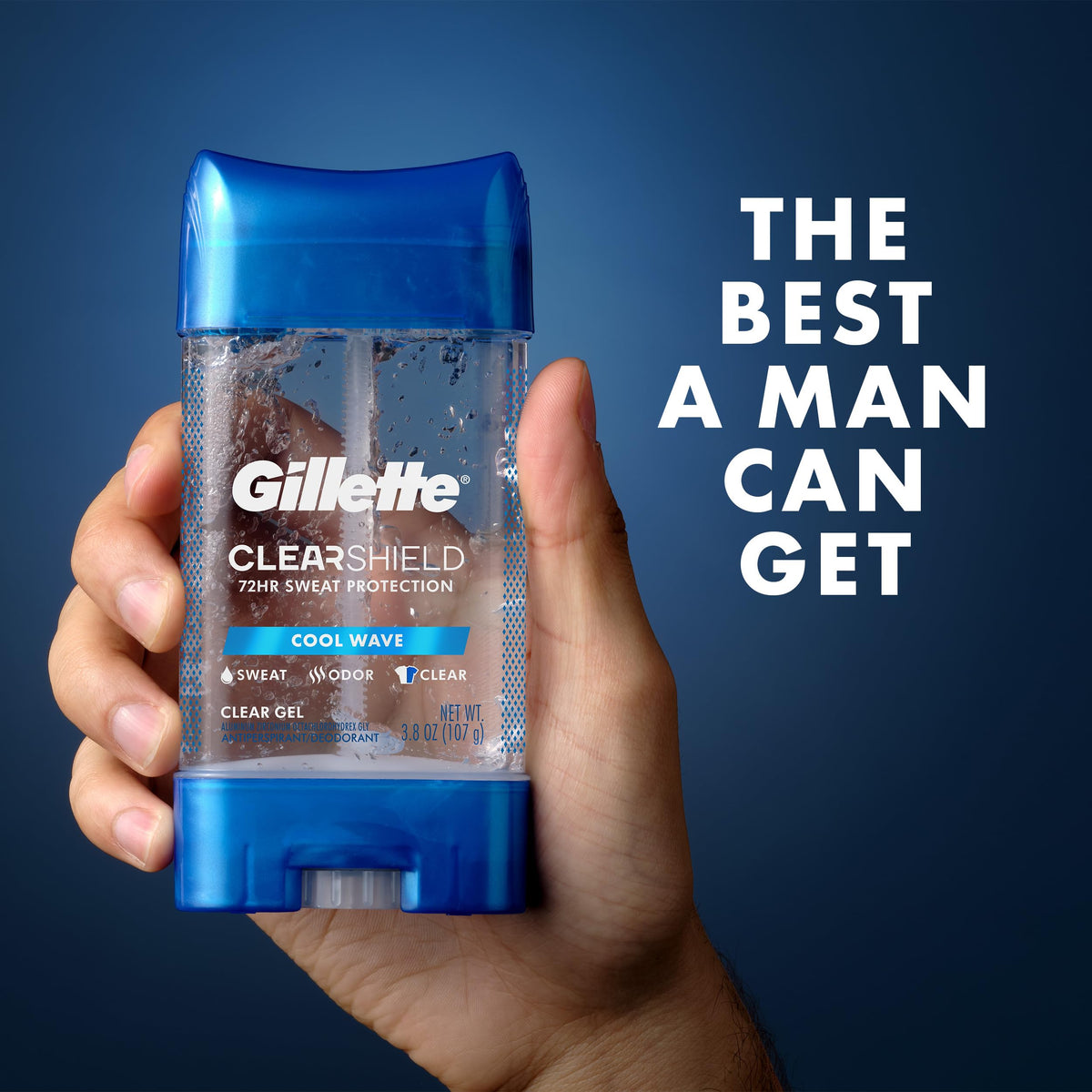 Gillette two-stick pack boxed for value and convenience benefit