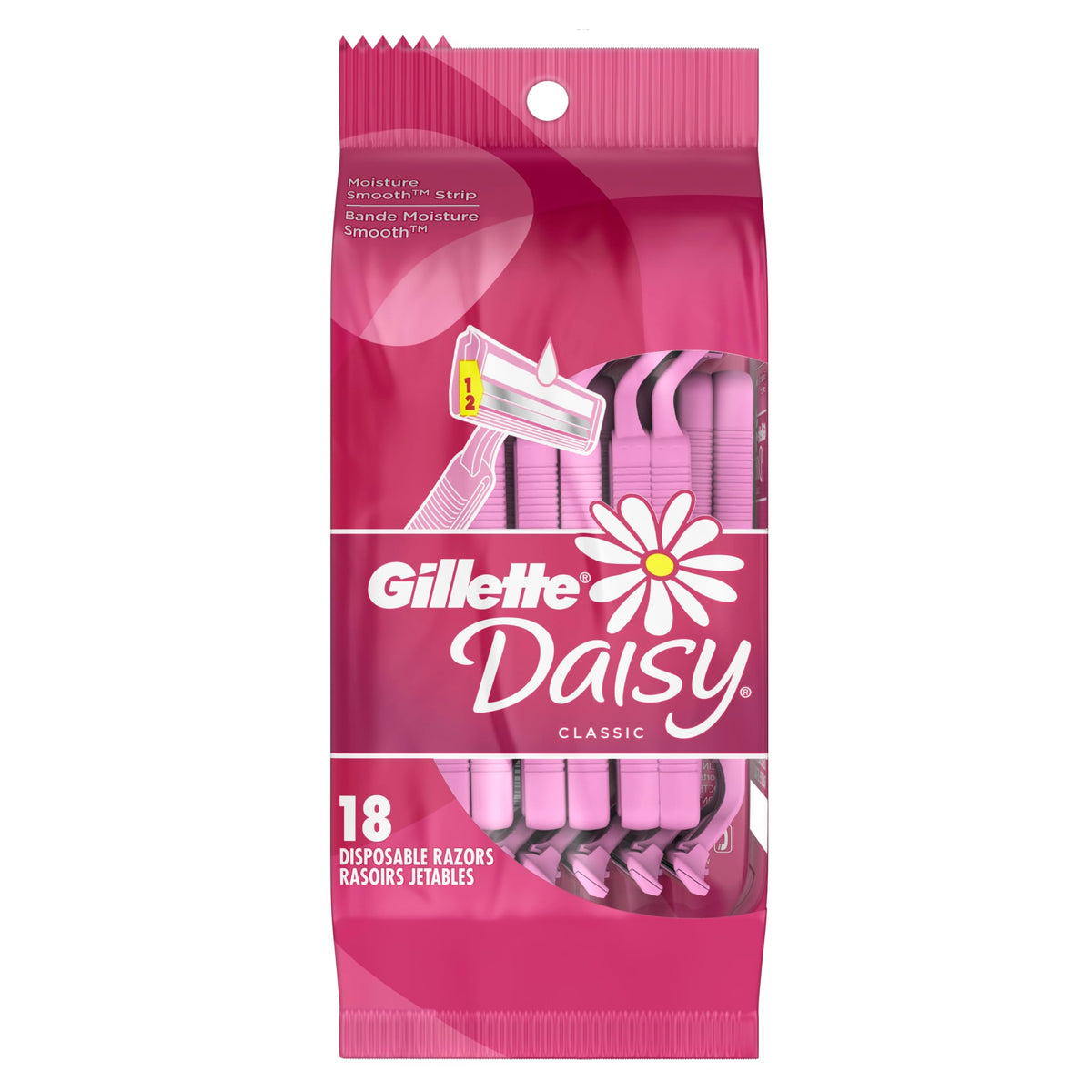 Gillette Venus side label close-up highlighting product information