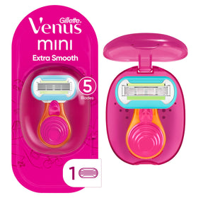 Gillette Venus front packaging showing kit contents and benefits