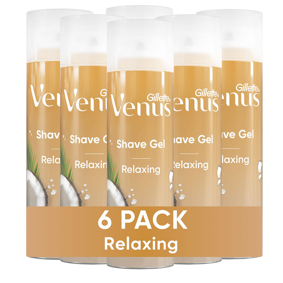 Gillette Venus front packaging showing scent and pack advantages for easy selection