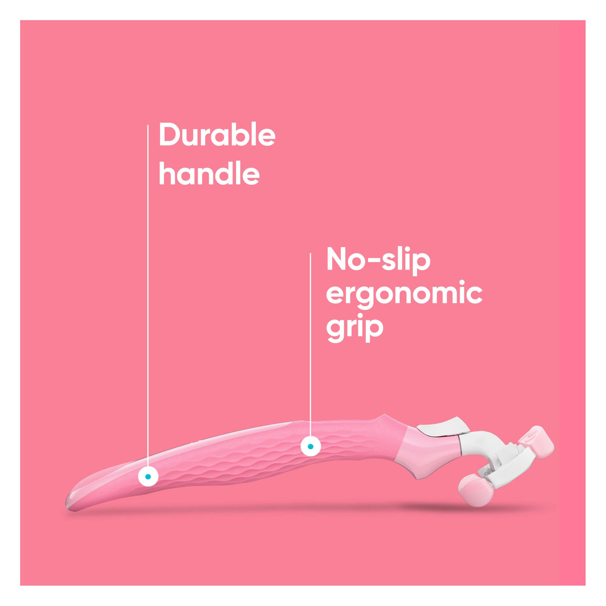 Gillette Venus razor used in shower illustrating quick travel-ready shave